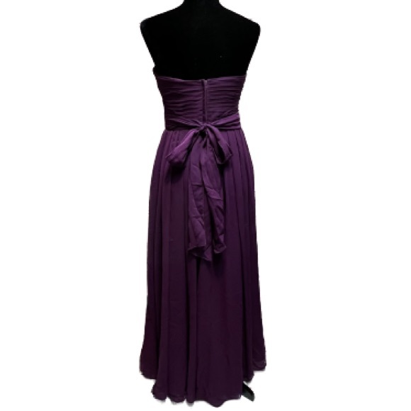 Angelina Faccenda Plum Bridesmaids size 10 - Picture 2 of 6